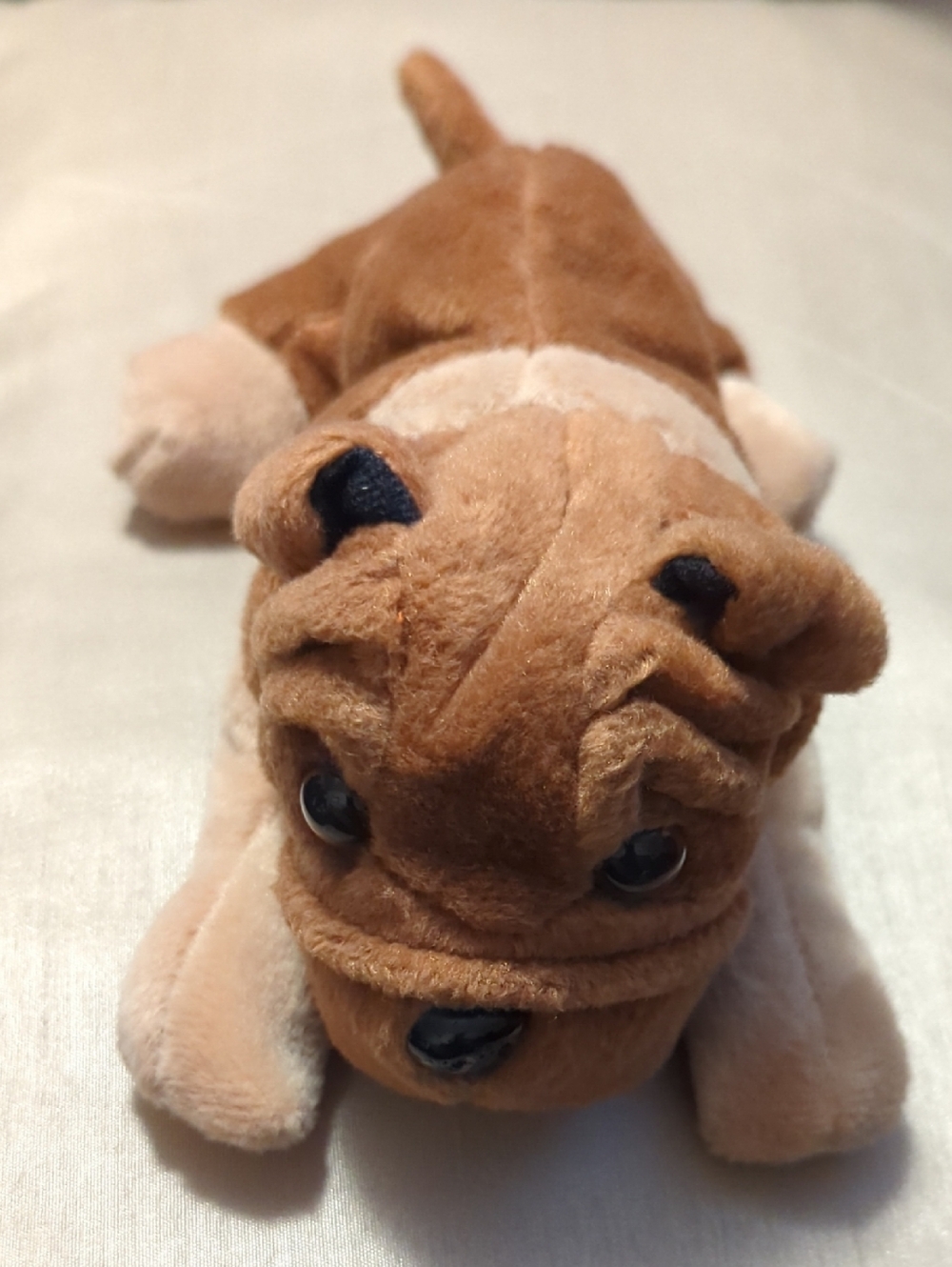 Bulldog small stuffed animal, plush toy
